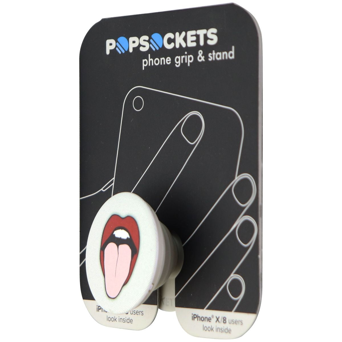 PopSockets: Collapsible Grip & Stand for Phones and Tablets - Lips Cell Phone - Mounts & Holders PopSockets    - Simple Cell Bulk Wholesale Pricing - USA Seller