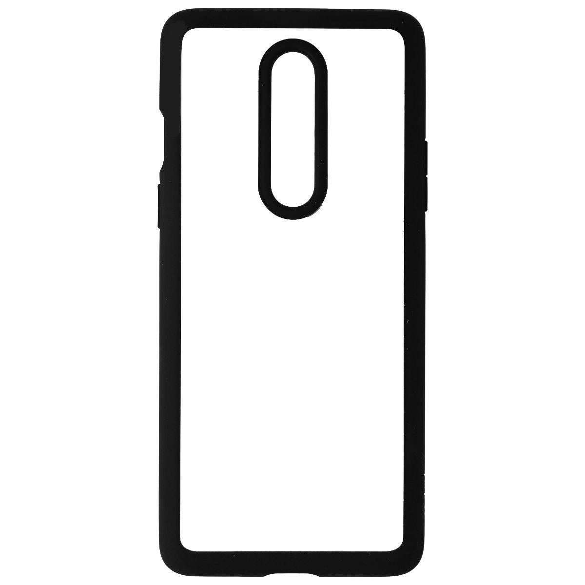 Spigen Ultra Hybrid Series Case for OnePlus 8 Smartphone - Clear/Black Cell Phone - Cases, Covers & Skins Spigen    - Simple Cell Bulk Wholesale Pricing - USA Seller