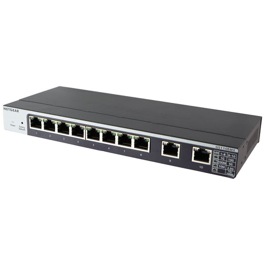 NETGEAR 10-Port Gigabit/10G Ethernet Plus Switch (GS110EMX) Networking - Network Switches Netgear    - Simple Cell Bulk Wholesale Pricing - USA Seller