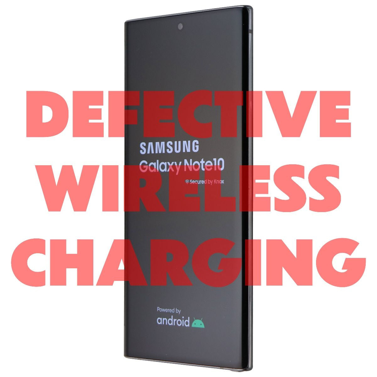 Samsung Galaxy Note10 (SM-N970U) Unlocked - Aura Glow/256GB - BAD Qi Charging Cell Phones & Smartphones Samsung    - Simple Cell Bulk Wholesale Pricing - USA Seller