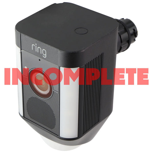 Ring Spotlight Cam Wired - Plugged-in HD Security Camera 8SH1P7-BEN0 Home Surveillance - Security Cameras Ring    - Simple Cell Bulk Wholesale Pricing - USA Seller