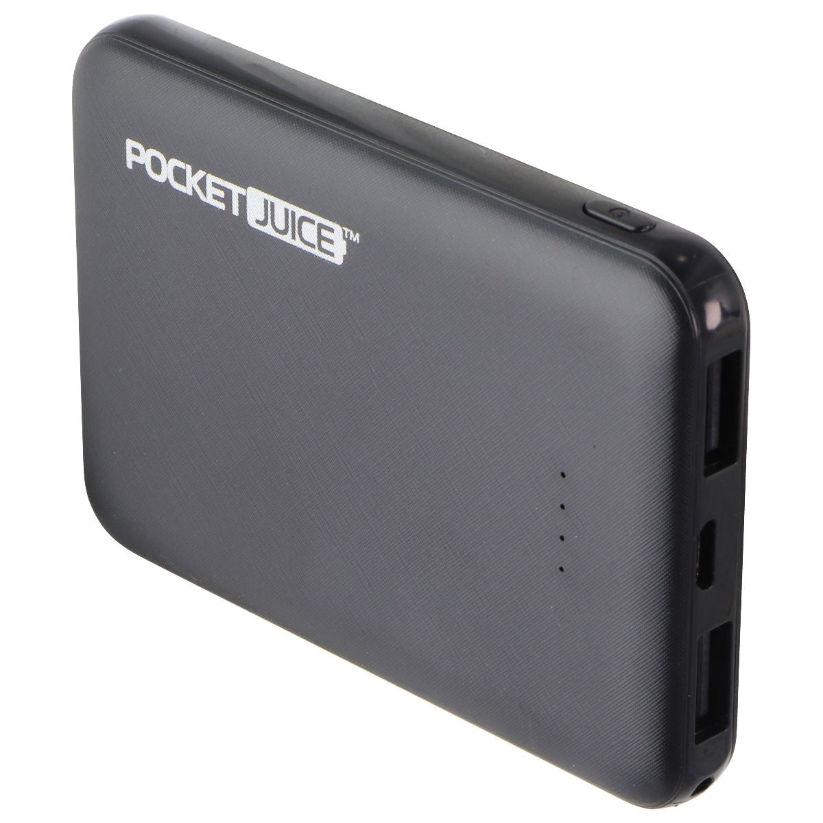 Tzumi Pocket Juice 5000mAh Portable Dual Port USB Charger Battery - Black Cell Phone - Chargers & Cradles TZUMI    - Simple Cell Bulk Wholesale Pricing - USA Seller