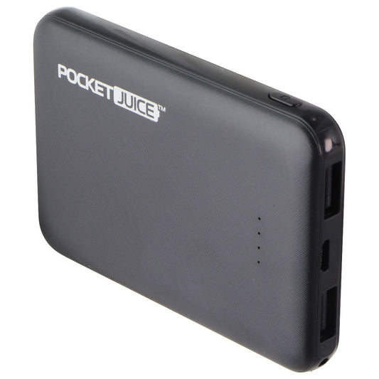 Tzumi Pocket Juice 5000mAh Portable Dual Port USB Charger Battery - Black Cell Phone - Chargers & Cradles TZUMI    - Simple Cell Bulk Wholesale Pricing - USA Seller