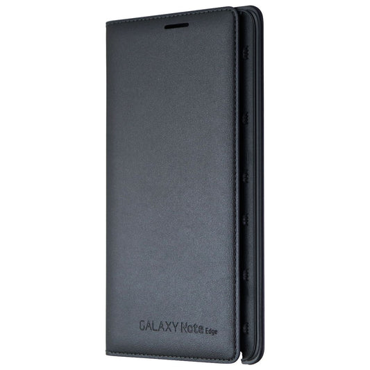 Wallet Flip Cover Case for Samsung Galaxy Note Edge - Charcoal Black Cell Phone - Cases, Covers & Skins Samsung    - Simple Cell Bulk Wholesale Pricing - USA Seller