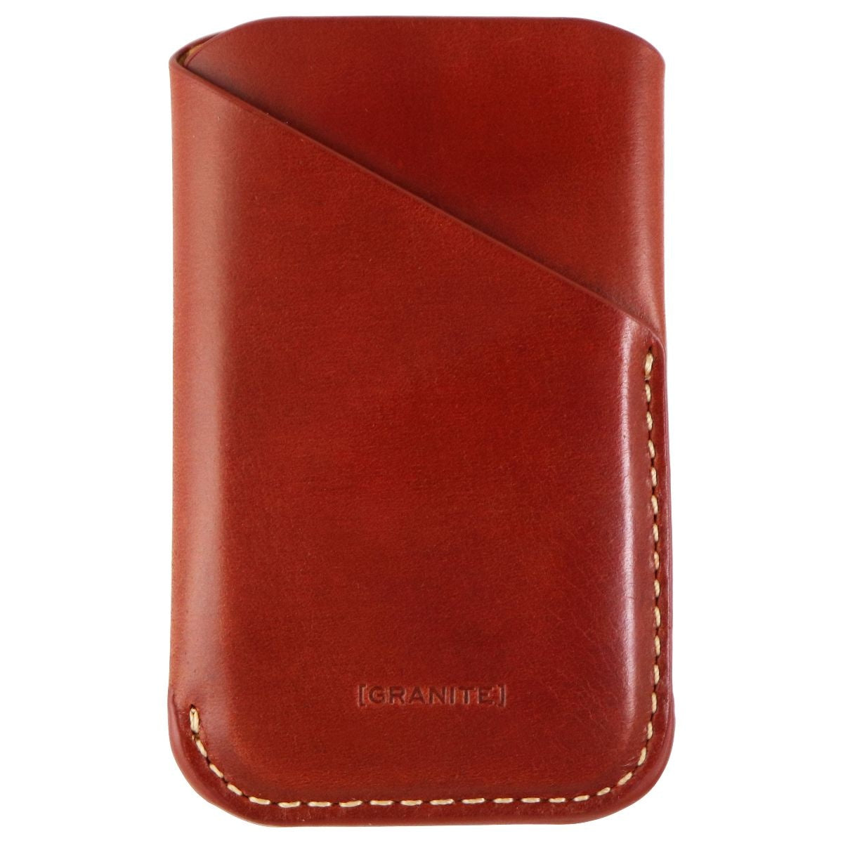 Granite Leather Sleeve Pouch Card Case for Palm Phone - Brown Cell Phone - Cases, Covers & Skins Granite    - Simple Cell Bulk Wholesale Pricing - USA Seller