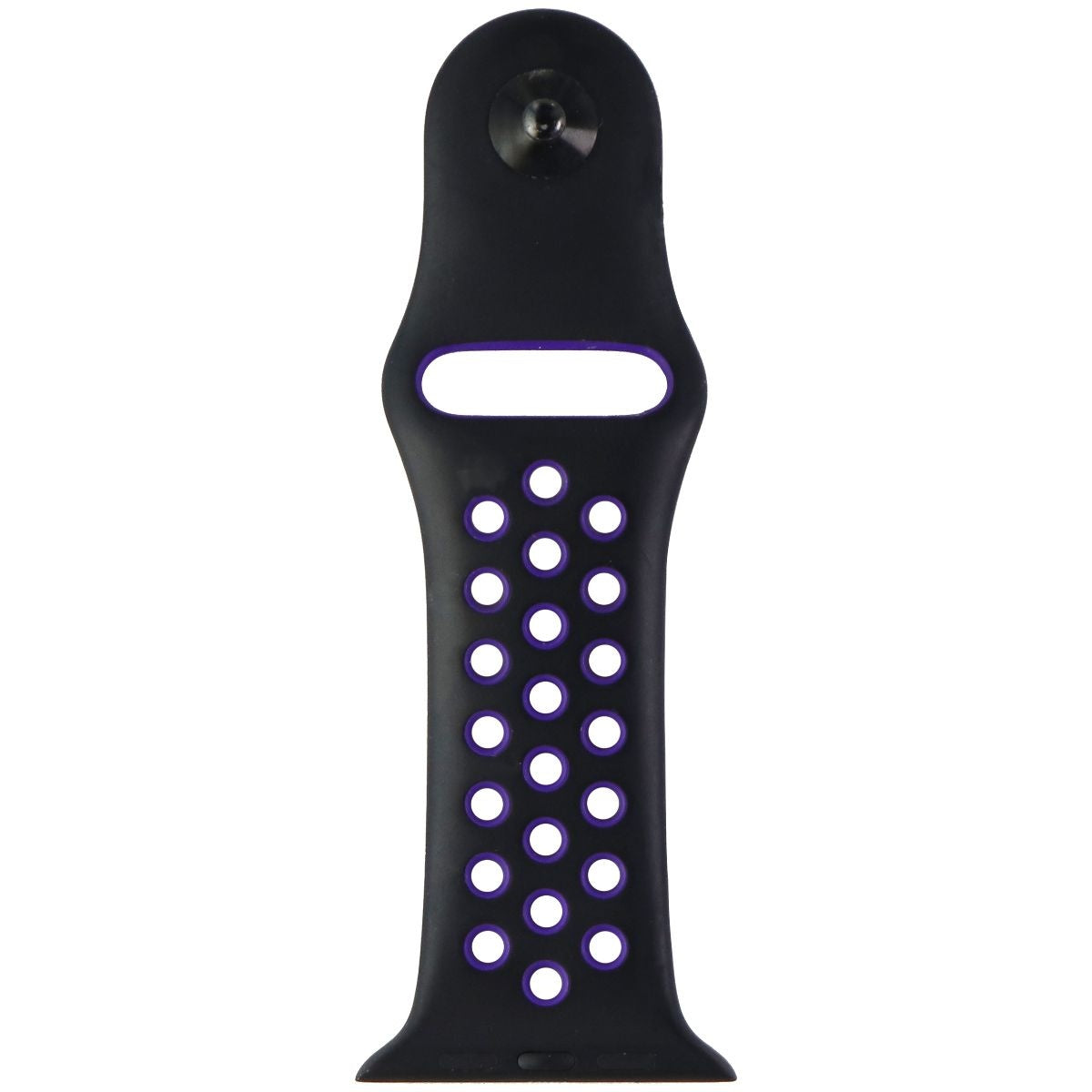 Apple 44mm Nike Sport Band Clasp for Apple Watch 42/44/45mm - Black/Hyper Grape Smart Watch Accessories - Watch Bands Apple    - Simple Cell Bulk Wholesale Pricing - USA Seller