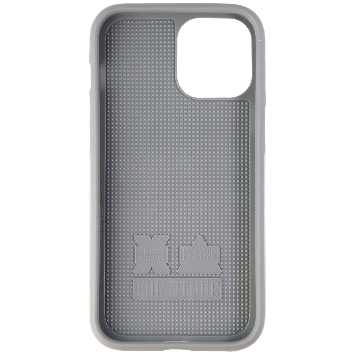 CellHelmet Fortitude Series Case for Apple iPhone 12 Pro Max - Gray Cell Phone - Cases, Covers & Skins CellHelmet    - Simple Cell Bulk Wholesale Pricing - USA Seller