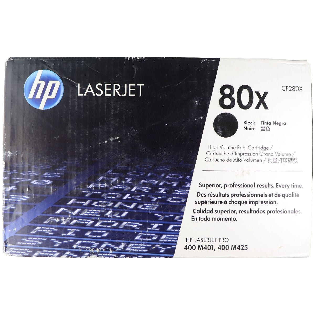 HP 80X Black Print Cartridge CF280X for HP Laserjet Pro 400 M401 & M425 Printer Accessories - Toner Cartridges HP    - Simple Cell Bulk Wholesale Pricing - USA Seller