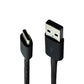 Motorola Braided USB-C to USB Cable (3FT) - Black Cell Phone - Cables & Adapters Motorola    - Simple Cell Bulk Wholesale Pricing - USA Seller