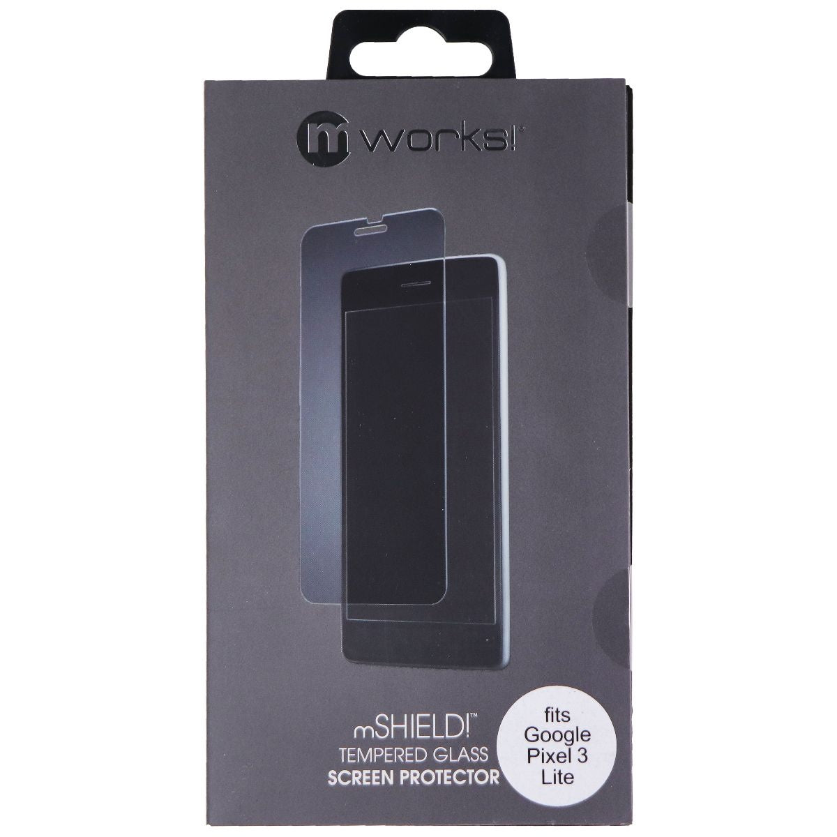 mWorks! mShield! Tempered Glass Screen for Google Pixel 3 Lite - Clear Cell Phone - Screen Protectors mWorks!    - Simple Cell Bulk Wholesale Pricing - USA Seller