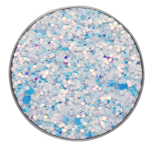 PopSockets PopGrip Swappable Grip Top - Sparkle Snow White (Top Only) Cell Phone - Mounts & Holders PopSockets    - Simple Cell Bulk Wholesale Pricing - USA Seller