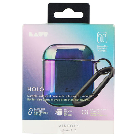 LAUT HOLO Series Case for Apple Airpods (1st & 2nd Gen) - Midnight Cell Phone - Cases, Covers & Skins Laut    - Simple Cell Bulk Wholesale Pricing - USA Seller