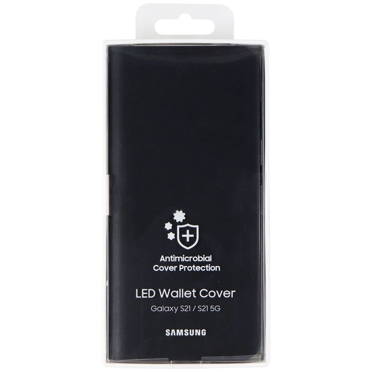 Samsung Official LED Wallet Cover for Samsung Galaxy S21 / S21 5G - Black Cell Phone - Cases, Covers & Skins Samsung Electronics    - Simple Cell Bulk Wholesale Pricing - USA Seller