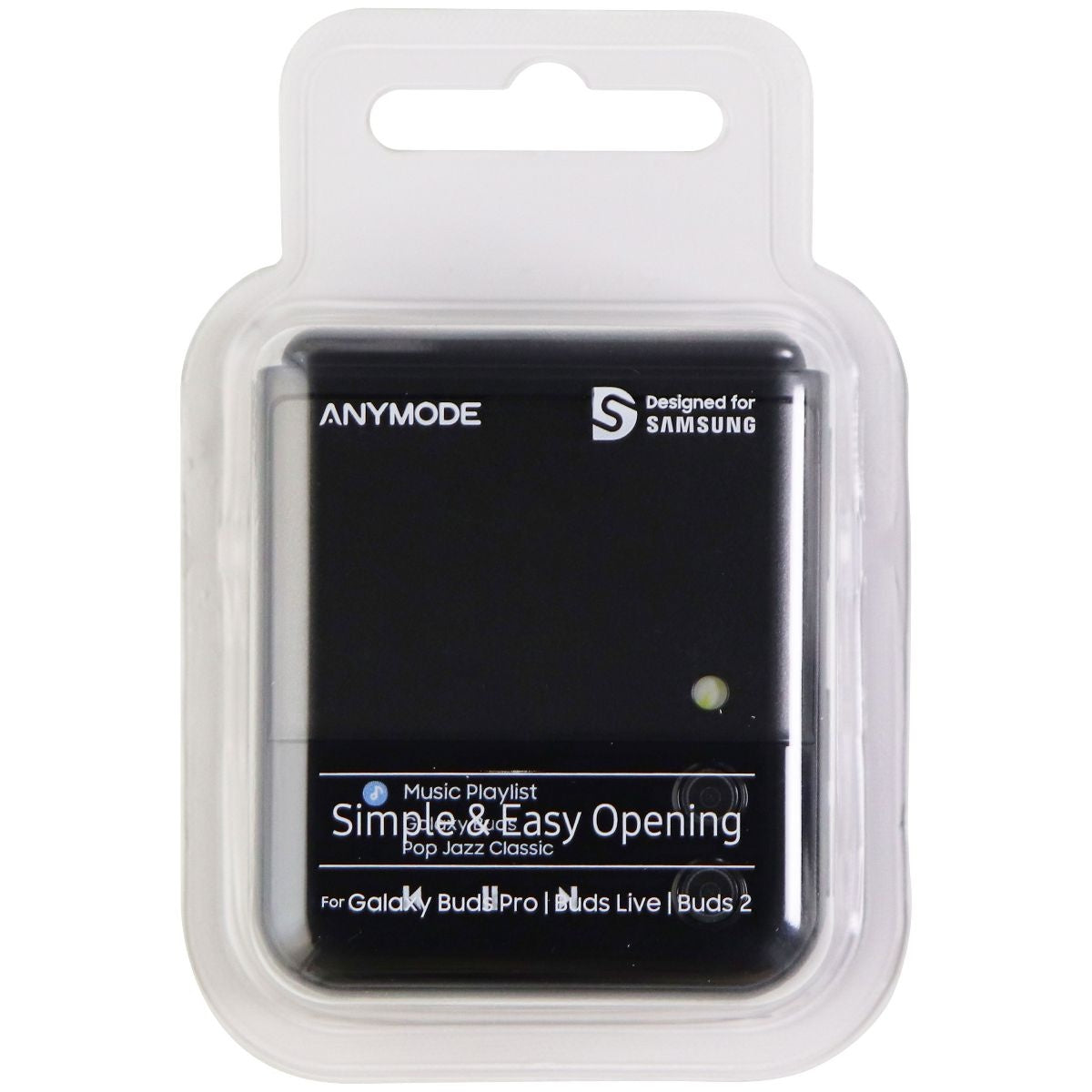 Samsung Protective Hard Case for Galaxy Buds2, Buds Live, Buds PRO - Black Cell Phone - Cases, Covers & Skins Samsung    - Simple Cell Bulk Wholesale Pricing - USA Seller