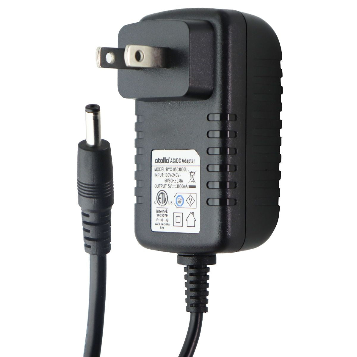Atolla (5V/3A) AC/DC Adapter Power Supply - Black (BYX-0503000U) Multipurpose Batteries & Power - Multipurpose AC to DC Adapters Atolla    - Simple Cell Bulk Wholesale Pricing - USA Seller