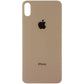 Repair Part - Back Glass Panel for Apple iPhone Xs Max - Gold with Logo Cell Phone - Replacement Parts & Tools Unbranded    - Simple Cell Bulk Wholesale Pricing - USA Seller