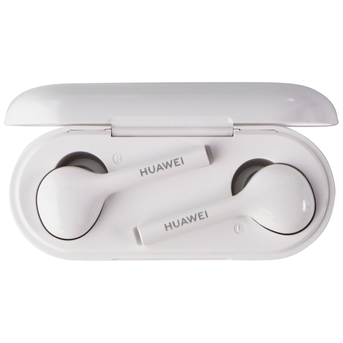 Huawei FreeBuds Lite True Wireless Stereo EarBuds - White (CM-H1C) Portable Audio - Headphones Huawei    - Simple Cell Bulk Wholesale Pricing - USA Seller