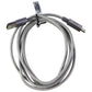 PureGear Braided USB-A to Apple MFI 6ft. Charging Cable - Metallic Space Gray Cell Phone - Cables & Adapters PureGear    - Simple Cell Bulk Wholesale Pricing - USA Seller