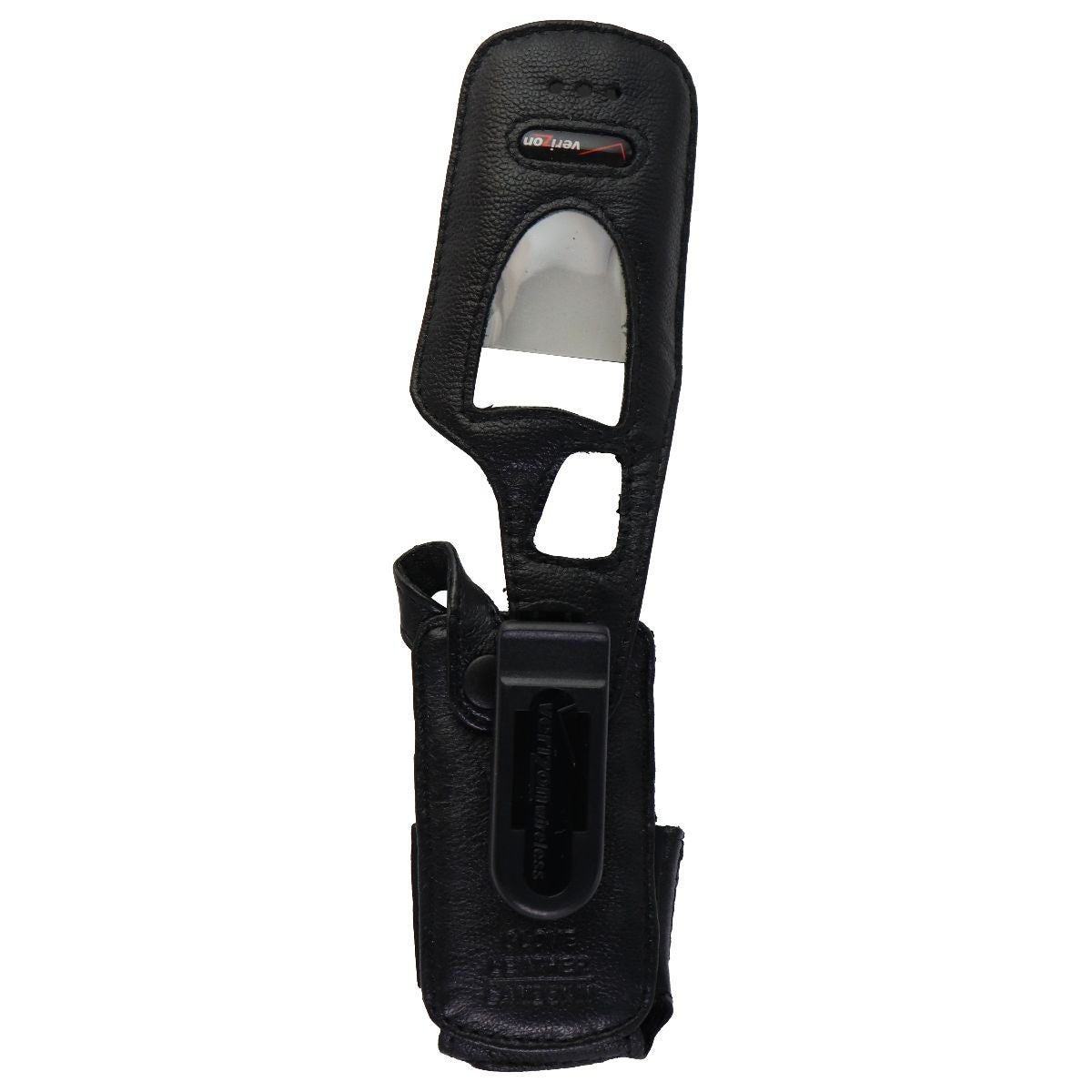 Verizon Wireless Fitted Lambskin Case for Motorola V60s Flip Phone - Black Cell Phone - Cases, Covers & Skins Verizon    - Simple Cell Bulk Wholesale Pricing - USA Seller