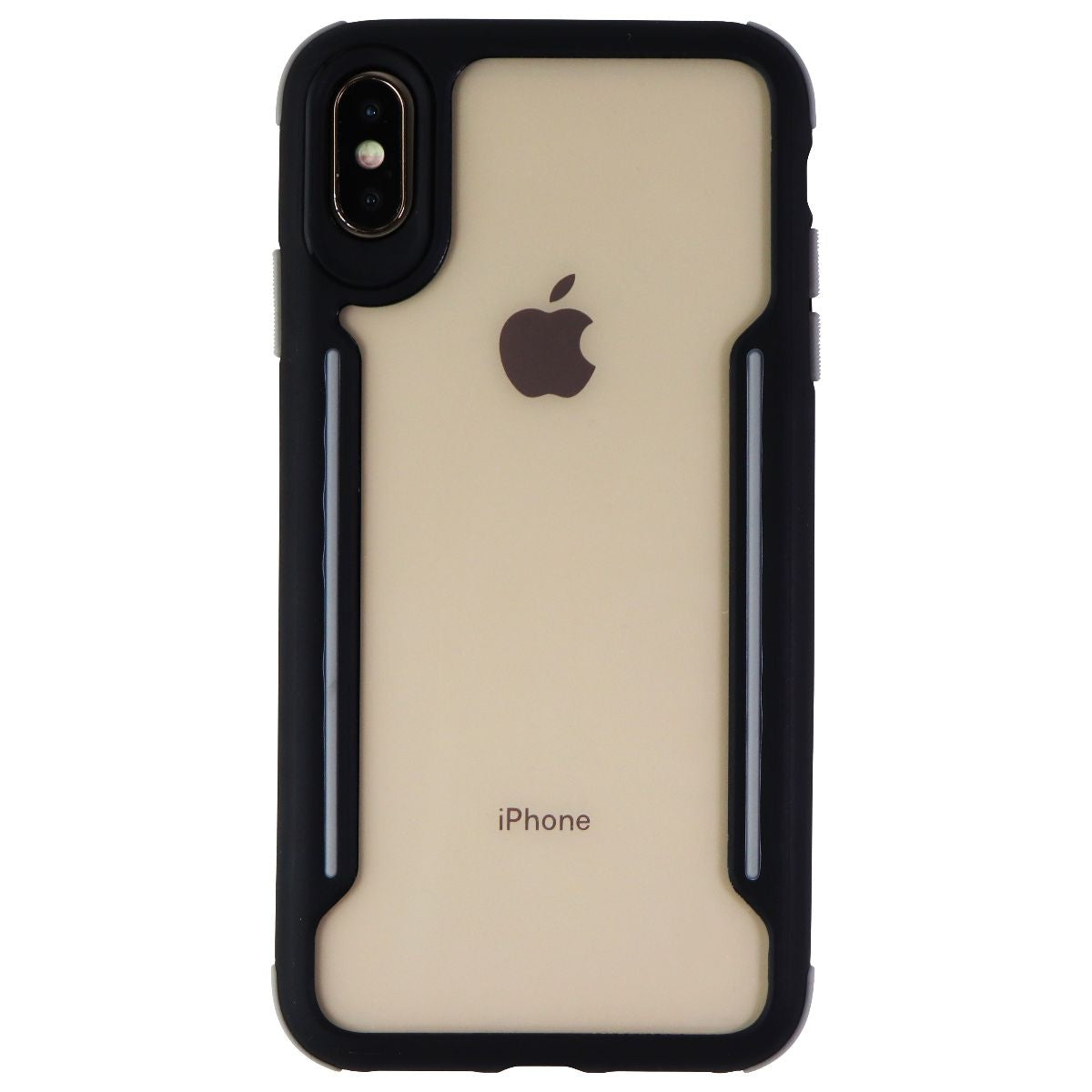 Verizon Slim Guard Clear Grip Case for iPhone XS Max - Clear / Black Cell Phone - Cases, Covers & Skins Verizon    - Simple Cell Bulk Wholesale Pricing - USA Seller