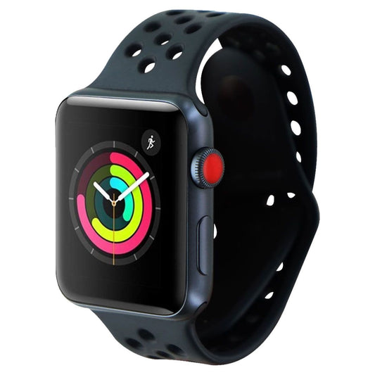 Apple Watch Nike+ Series 3 (A1861) Cellular/42mm Space Gray Al/Blk Nike Sp Band Smart Watches Apple    - Simple Cell Bulk Wholesale Pricing - USA Seller
