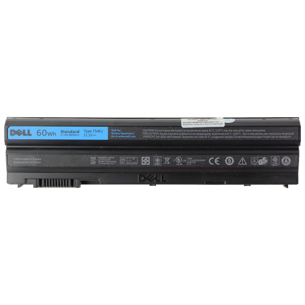 OEM Replacement Dell Battery (T54FJ) for Dell Latitude Series Laptops Cell Phone - Replacement Parts & Tools Dell    - Simple Cell Bulk Wholesale Pricing - USA Seller