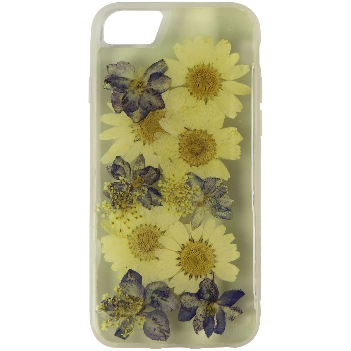 Habitu Pressed Flowers Case for iPhone 8 / 7 / 6s / 6 - Daisy / Violet / Frost Cell Phone - Cases, Covers & Skins Habitu    - Simple Cell Bulk Wholesale Pricing - USA Seller