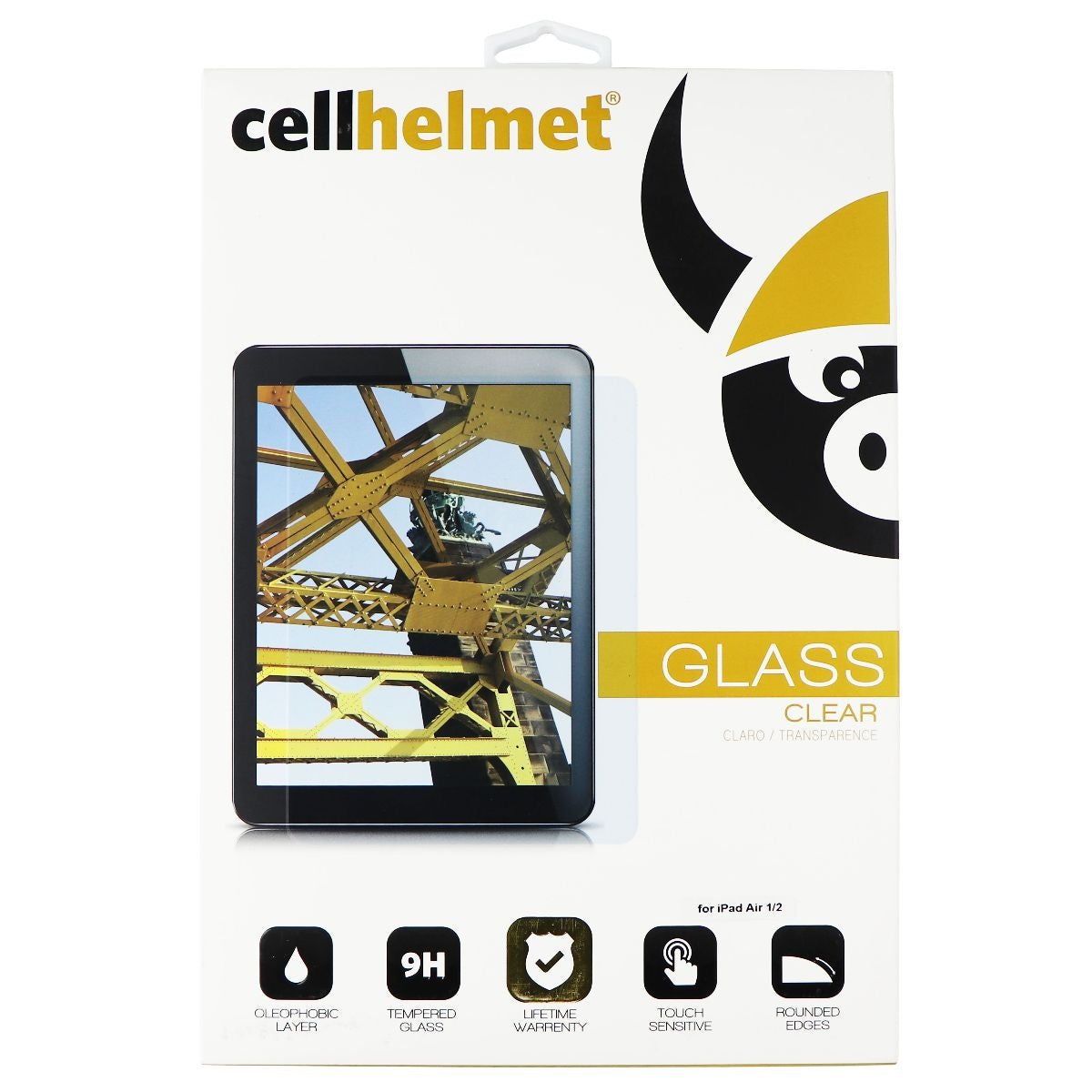 CellHelmet Glass Screen Protector for iPad Pro 9.7 - Clear iPad/Tablet Accessories - Screen Protectors CellHelmet    - Simple Cell Bulk Wholesale Pricing - USA Seller