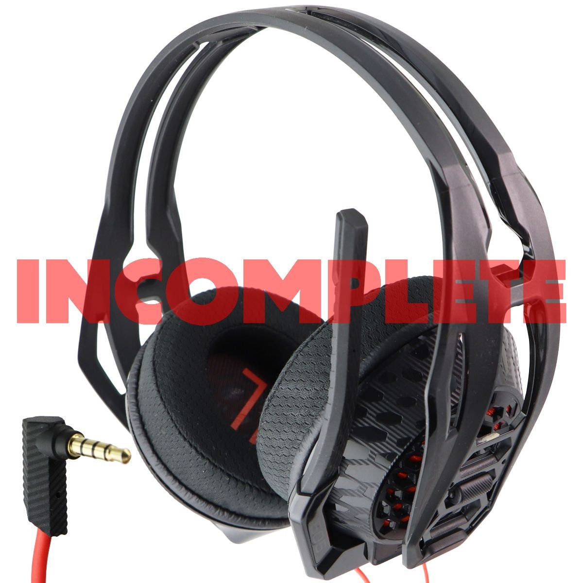 Plantronics - RIG 505 Lava Over-the-Ear Gaming Headset - Black/Orange Portable Audio - Headphones Plantronics    - Simple Cell Bulk Wholesale Pricing - USA Seller