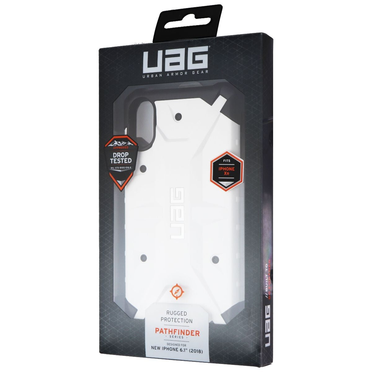 Urban Armor Gear Pathfinder Series Case for iPhone XR - White Cell Phone - Cases, Covers & Skins Urban Armor Gear    - Simple Cell Bulk Wholesale Pricing - USA Seller