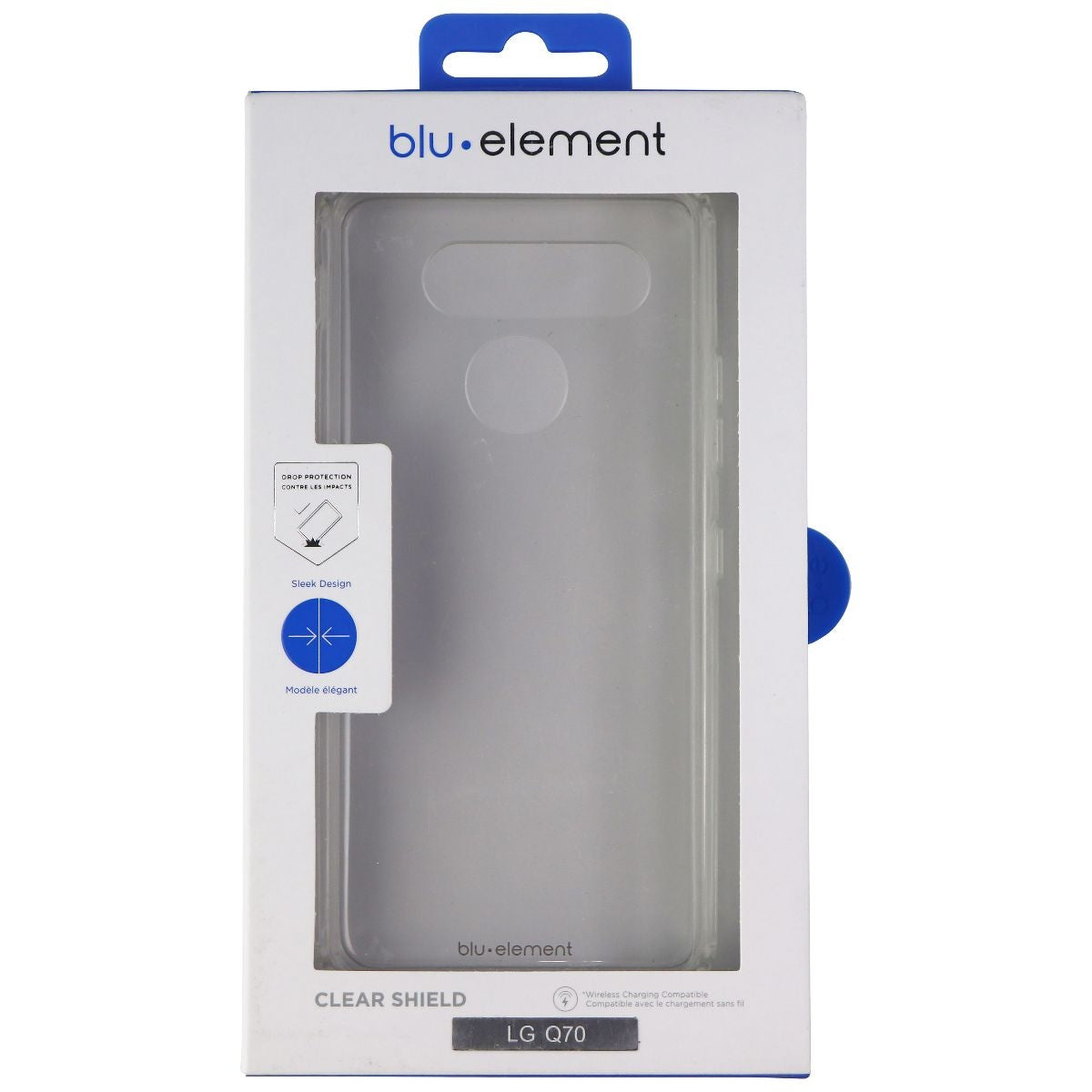 Blu Element Clear Shield Series Hard Case for LG Q70 - Clear Cell Phone - Cases, Covers & Skins Blu Element    - Simple Cell Bulk Wholesale Pricing - USA Seller