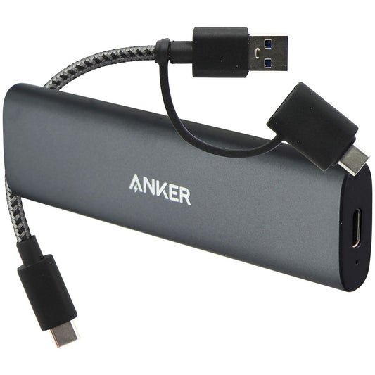 Anker PowerExpand M.2 SSD Enclosure and Cable - Gray (A8314) Digital Storage - Drive Enclosures & Docks Anker    - Simple Cell Bulk Wholesale Pricing - USA Seller
