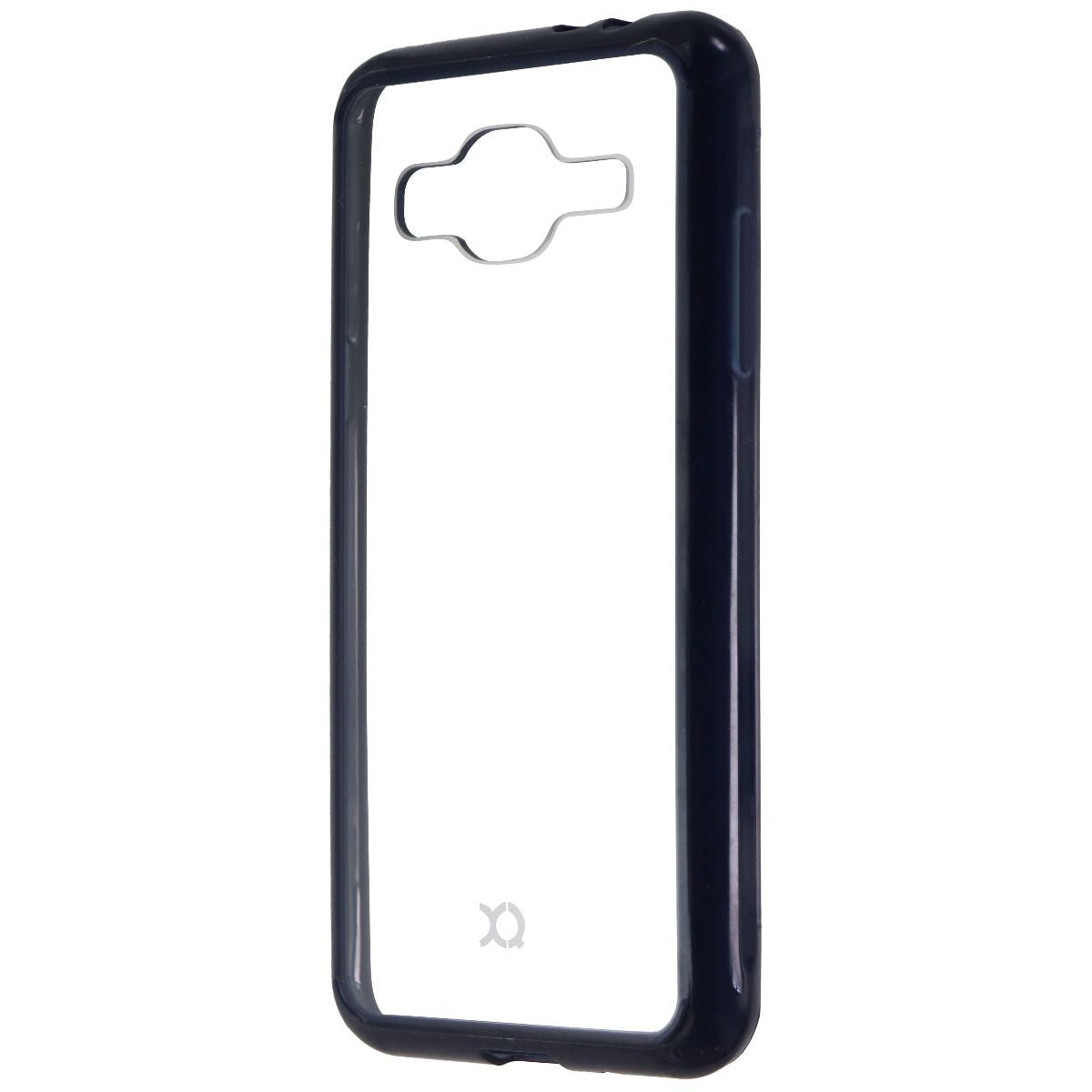 Xqisit iPlate Odet Series Hard Case for Samsung Galaxy J3 (2016) - Clear/Navy Cell Phone - Cases, Covers & Skins Xqisit    - Simple Cell Bulk Wholesale Pricing - USA Seller