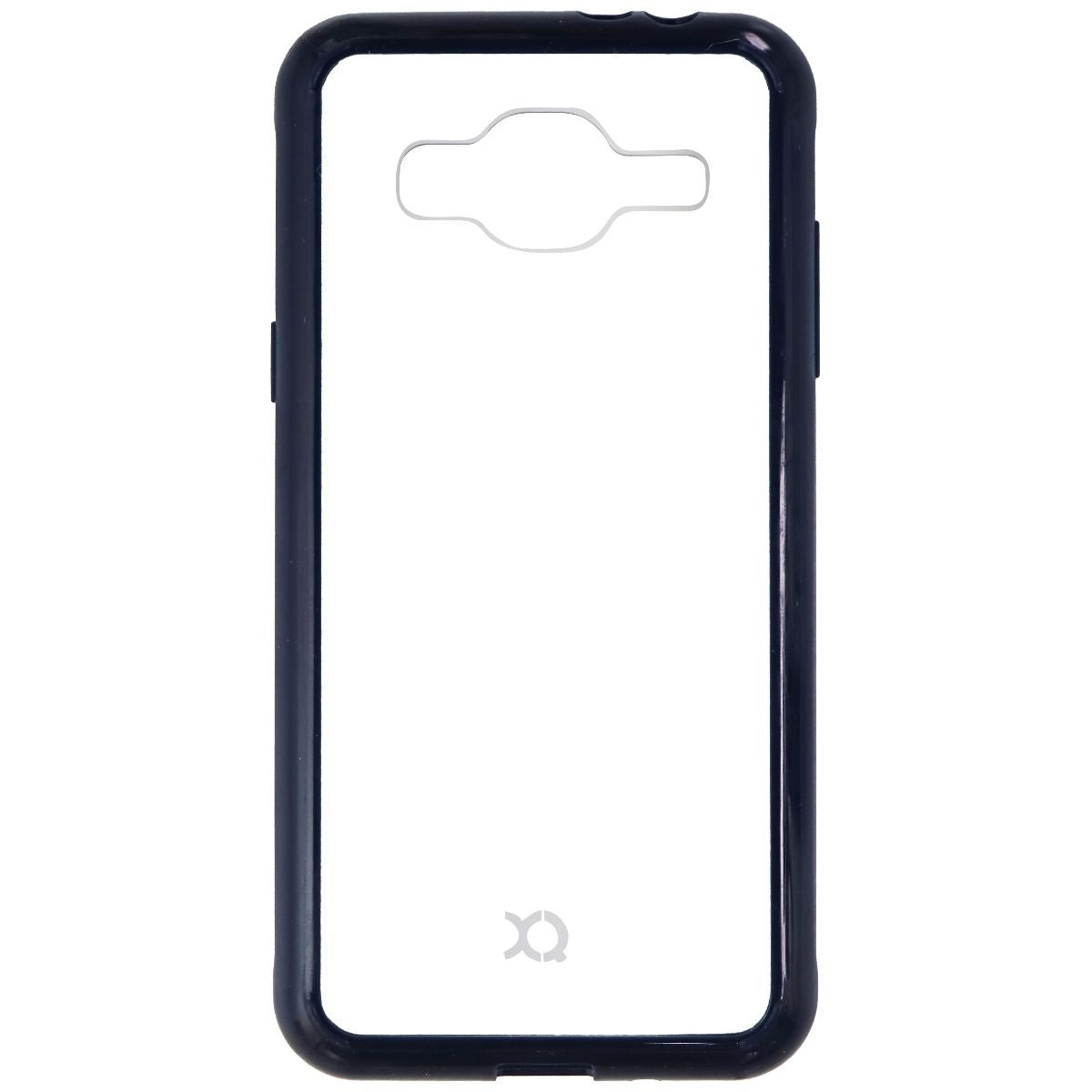 Xqisit iPlate Odet Series Hard Case for Samsung Galaxy J3 (2016) - Clear/Navy Cell Phone - Cases, Covers & Skins Xqisit    - Simple Cell Bulk Wholesale Pricing - USA Seller