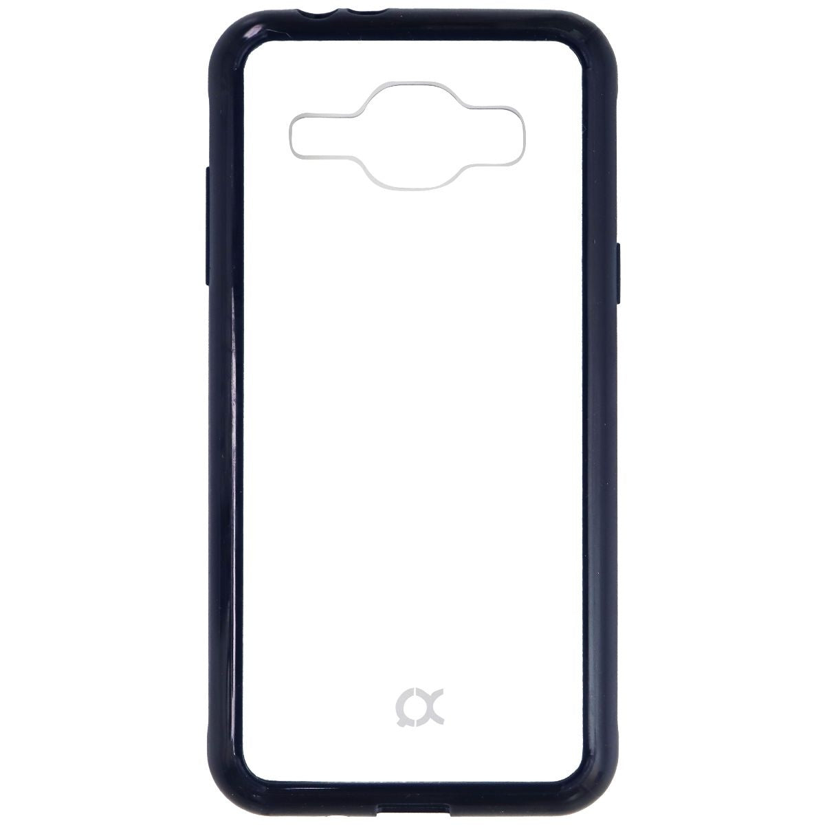 Xqisit iPlate Odet Series Hard Case for Samsung Galaxy J3 (2016) - Clear/Navy Cell Phone - Cases, Covers & Skins Xqisit    - Simple Cell Bulk Wholesale Pricing - USA Seller