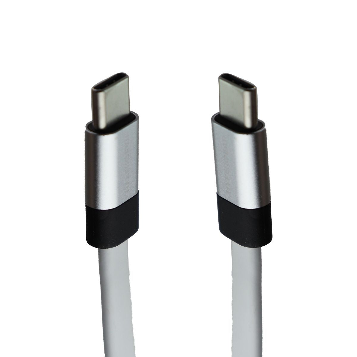 HyperGear Fast Charge USB-C to USB-C Flat Charger Cable (6ft, 60W) - White Cell Phone - Cables & Adapters HyperGear    - Simple Cell Bulk Wholesale Pricing - USA Seller