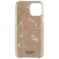 Kate Spade Hardshell Case for iPhone 12/12 Pro - Island Leaf Pink Glitter Cell Phone - Cases, Covers & Skins Kate Spade    - Simple Cell Bulk Wholesale Pricing - USA Seller