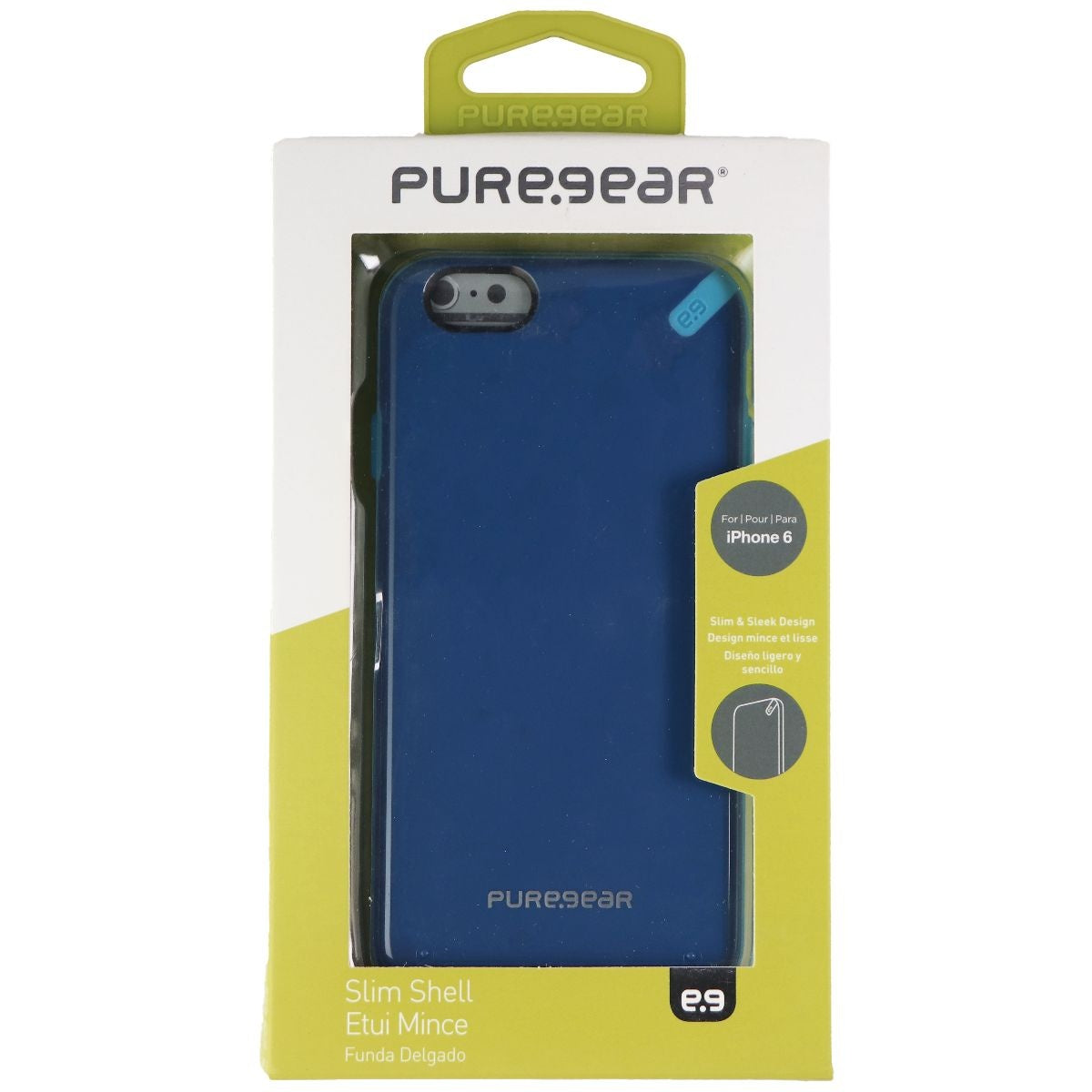 PureGear Slim Shell Series Hard Case for Apple iPhone 6s / 6 - Pacific Blue Cell Phone - Cases, Covers & Skins PureGear    - Simple Cell Bulk Wholesale Pricing - USA Seller