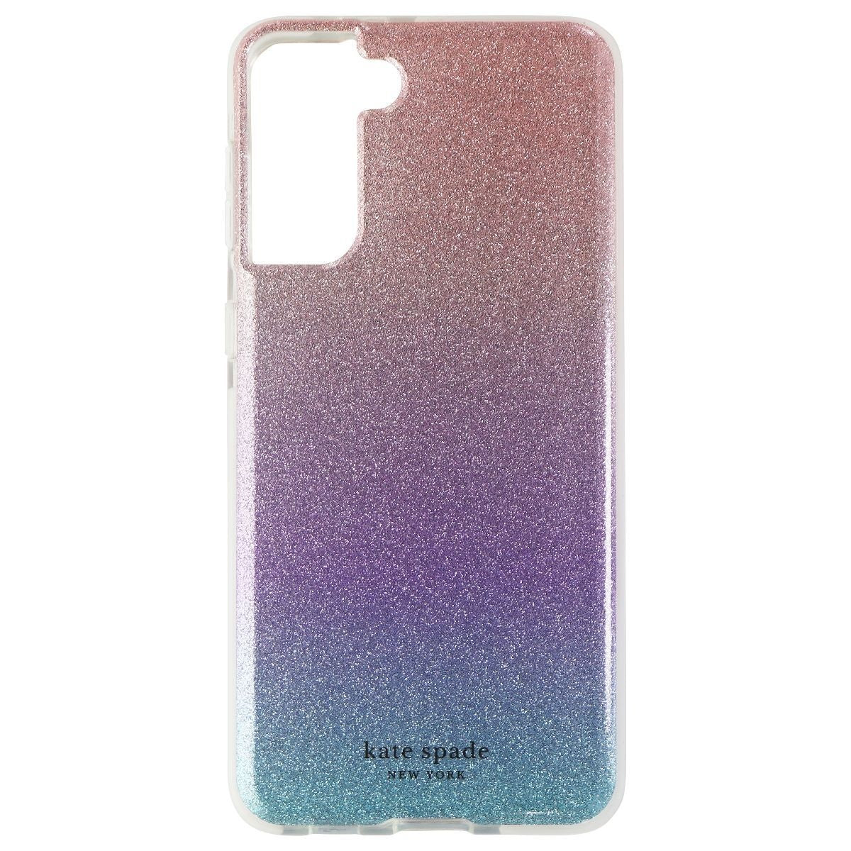 Kate Spade Defensive Case for Samsung Galaxy S21+ (Plus) 5G - Glitter Ombre Pink Cell Phone - Cases, Covers & Skins Kate Spade New York    - Simple Cell Bulk Wholesale Pricing - USA Seller