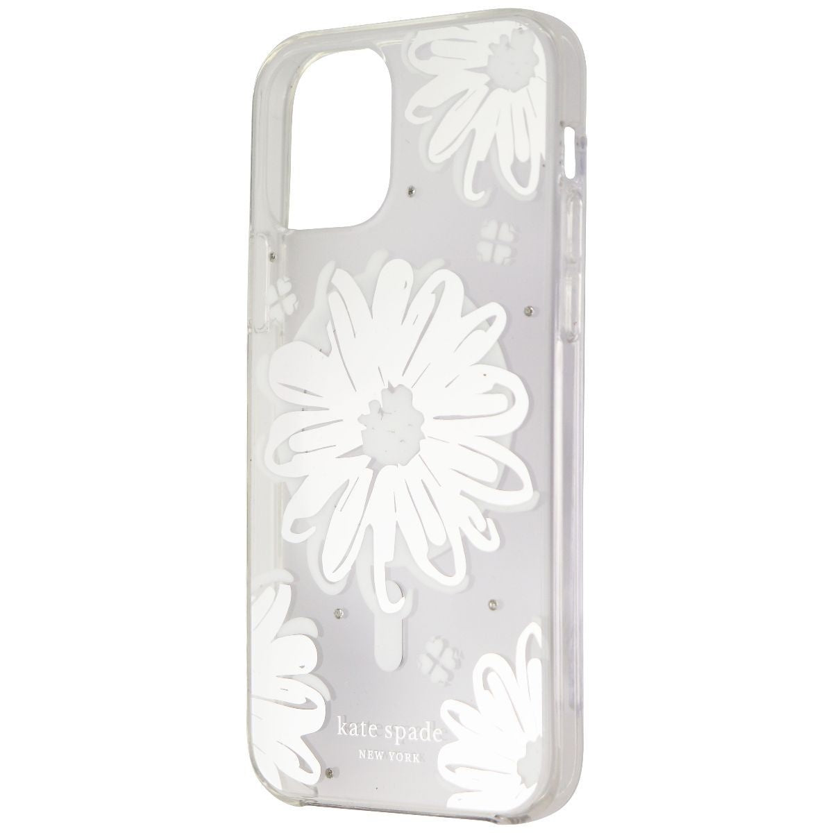 Kate Spade Hardshell Case for MagSafe for  iPhone 12 & 12 Pro - Daisy Iridescent Cell Phone - Cases, Covers & Skins Kate Spade New York    - Simple Cell Bulk Wholesale Pricing - USA Seller