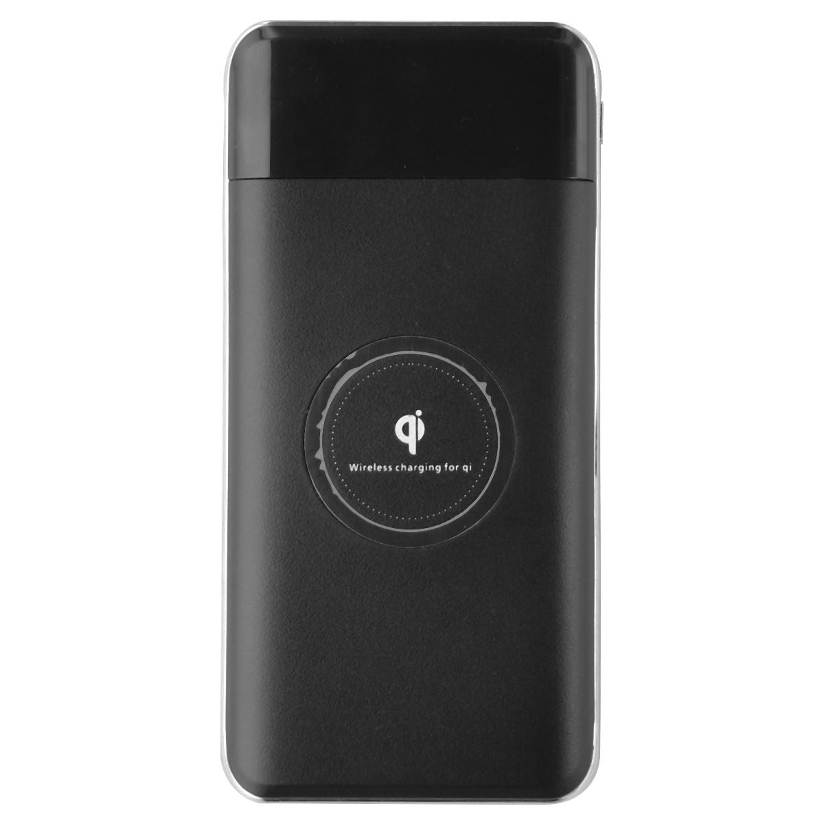 Qi Wireless Charging Pad Power Bank with Micro USB Cable - Black Cell Phone - Chargers & Cradles Unbranded    - Simple Cell Bulk Wholesale Pricing - USA Seller