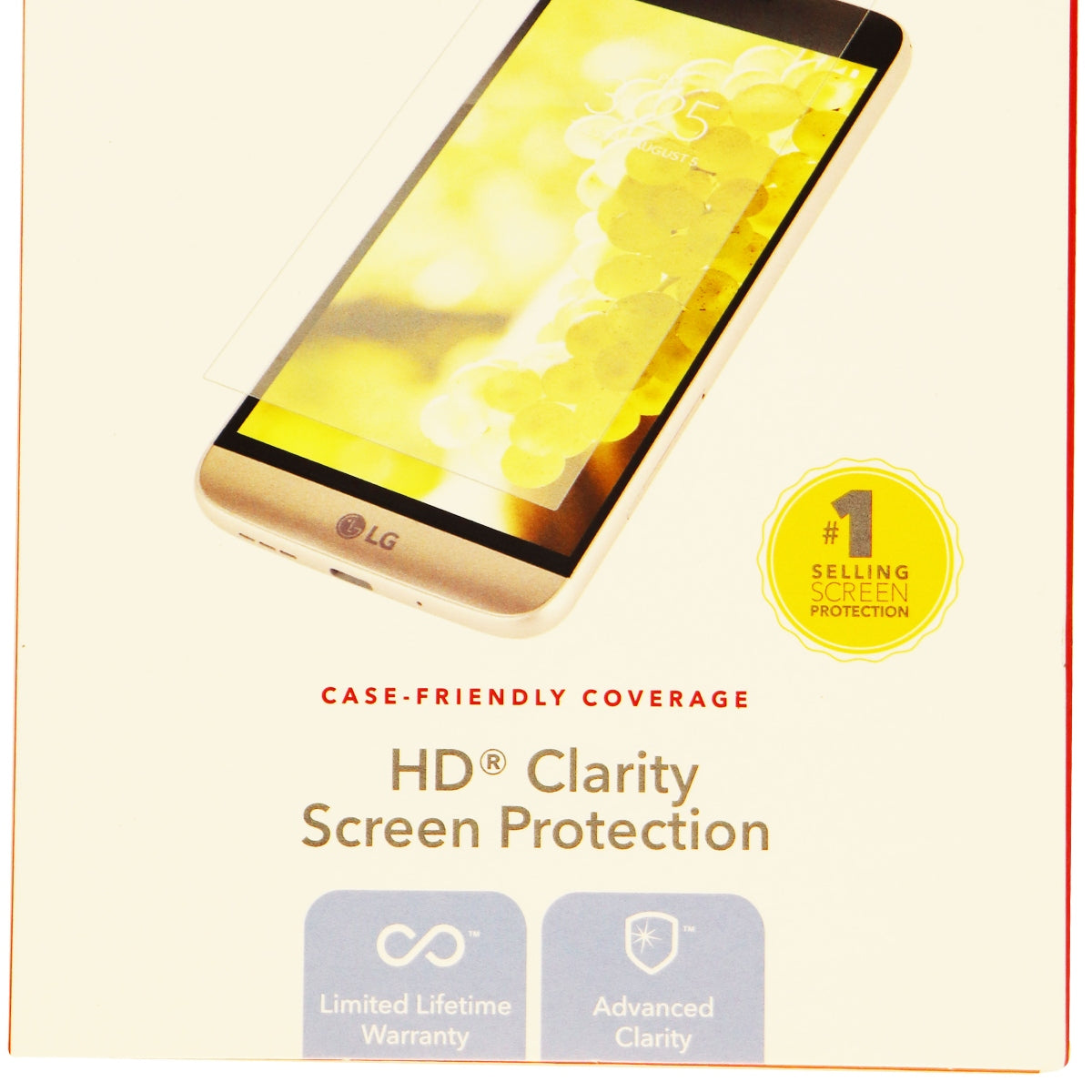 ZAGG InvisibleShield HD Clear Series Screen Protector for LG G5 - Clear Cell Phone - Screen Protectors Zagg    - Simple Cell Bulk Wholesale Pricing - USA Seller