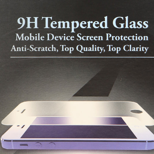 ZipKord ColorGuardz 9H Tempered Glass for Galaxy S5 with Metallic Purple Border Cell Phone - Screen Protectors ZipKord    - Simple Cell Bulk Wholesale Pricing - USA Seller