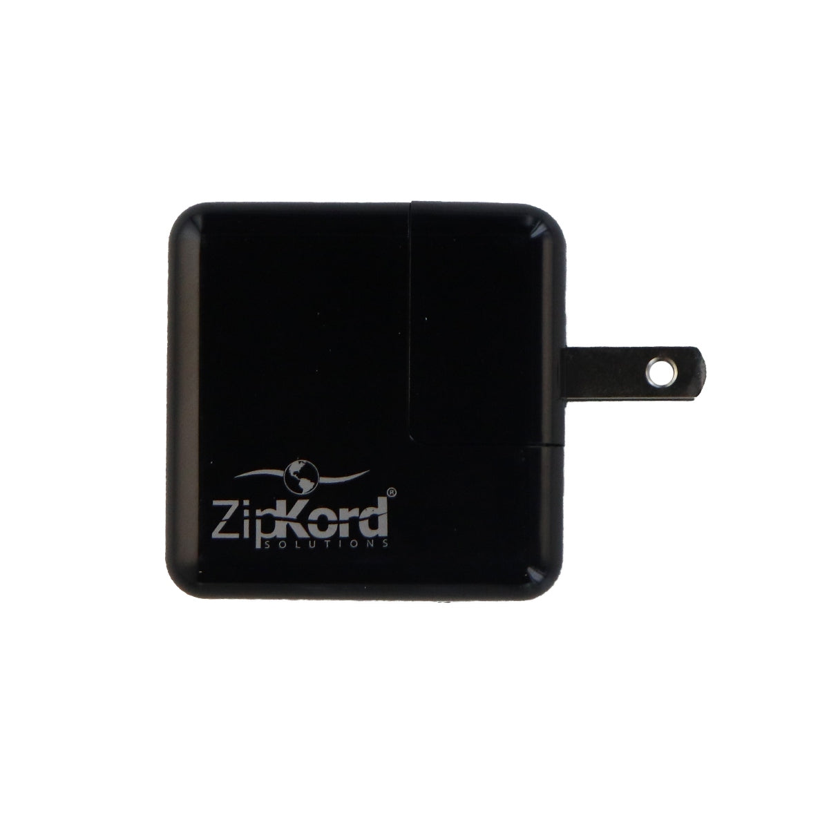 ZipKord 2.1A Wall Charger for USB Devices - Black/Black Cell Phone - Chargers & Cradles ZipKord    - Simple Cell Bulk Wholesale Pricing - USA Seller