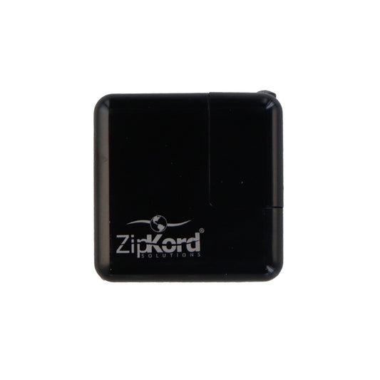 ZipKord 2.1A Wall Charger for USB Devices - Black/Black Cell Phone - Chargers & Cradles ZipKord    - Simple Cell Bulk Wholesale Pricing - USA Seller