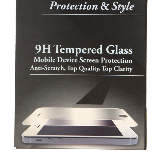 ZipKord ColorGuardz 9H Tempered Glass for Galaxy S5 w/ Metallic Blue Border Trim Cell Phone - Screen Protectors ZipKord    - Simple Cell Bulk Wholesale Pricing - USA Seller