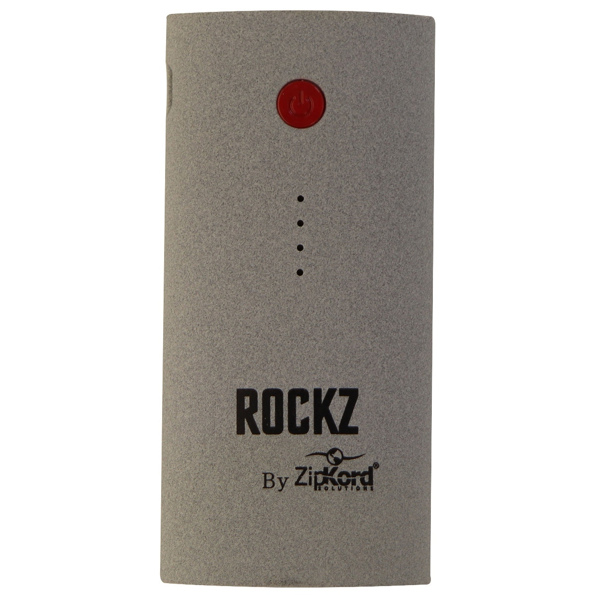 ZipKord ROCKZ Battery Pack Power Bank 3600 mAh for USB Devices - Gray / Red Cell Phone - Chargers & Cradles ZipKord    - Simple Cell Bulk Wholesale Pricing - USA Seller